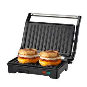 Parrilla Panini Masterchef MK-PG-2 2 Rebanadas Acero 127 V_3