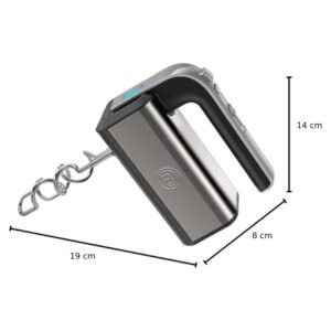 Batidora De Mano Masterchef MK-HM-300SS Turbo Mix 5 Velocidades_9