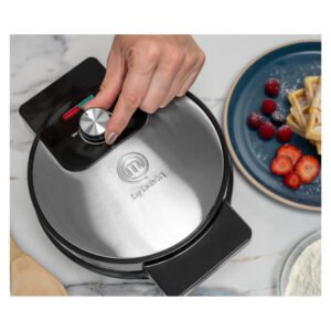 Wafflera Belga Masterchef MK-WM-1CK 4 Rebanadas Poten 1000 W_5