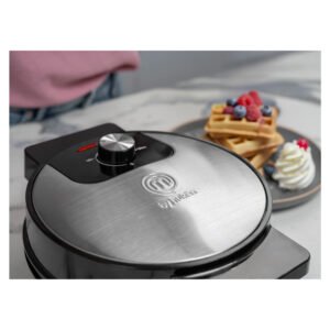 Wafflera Belga Masterchef MK-WM-1CK 4 Rebanadas Poten 1000 W_6