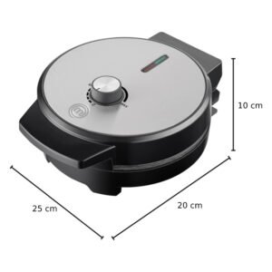 Wafflera Belga Masterchef MK-WM-1CK 4 Rebanadas Poten 1000 W_8