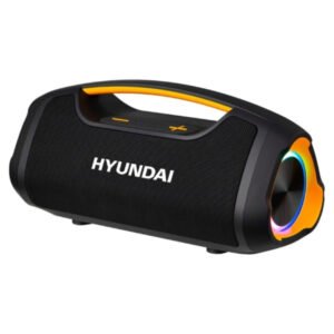 Bocina Inalámbrica Hyundai HYSPBT798 Recargable LED Negro_1