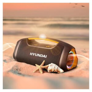 Bocina Inalámbrica Hyundai HYSPBT798 Recargable LED Negro_4