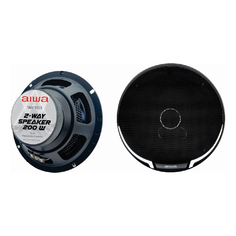 Bocinas Para Auto AIWA TAW-1633 6.5 Pulgadas 2 Vias_3