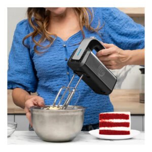 Batidora De Mano Masterchef MK-HM-300SS Turbo Mix 5 Velocidades_6