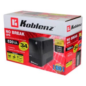 No Break Koblenz 5216 R Capacidad 240 W 6 Contactos Negro_4
