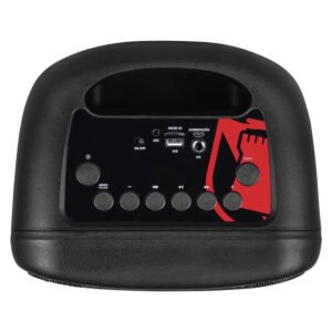 Bocina KSR MSA-0108 8 Pulgadas Inalámbrica Recargable Negro_3