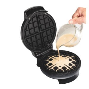 Wafflera Estilo Belga Hamilton Beach 26071 Color Negro_4