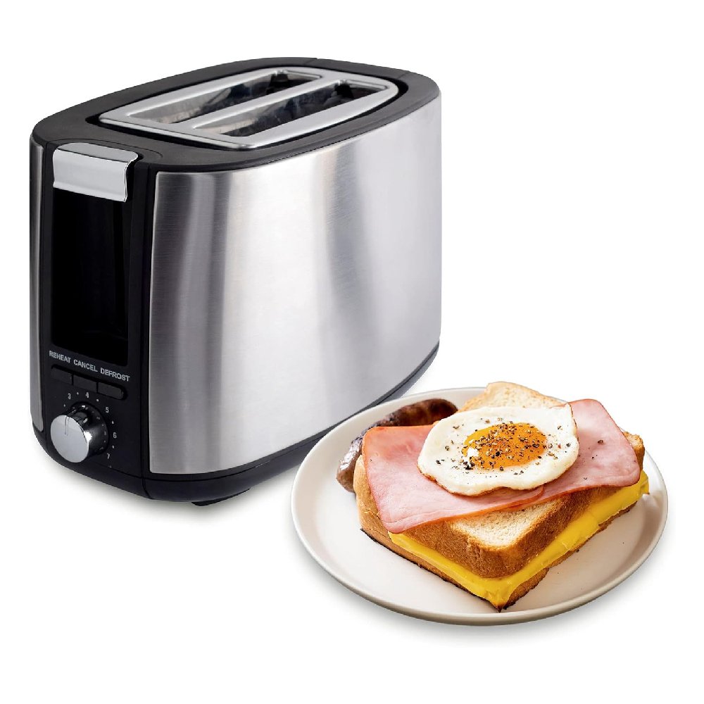 Tostador De Pan Koblenz TKM-800-IN 2 Rebanadas Acero Inoxi_5