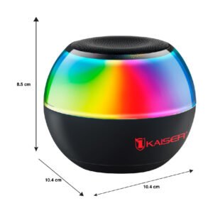 Bocina Bluetooth Recargable Kaiser 19-3010 2 Plg. Multicolor_5