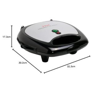 Sandwichera y Waflera TFAL SW610052 2 en 1 Easy Clean Negro_6