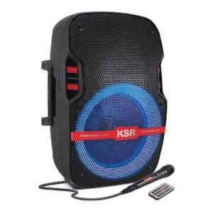 Bocina KSR KSW-5008 Recargable 8 pulgadas_2