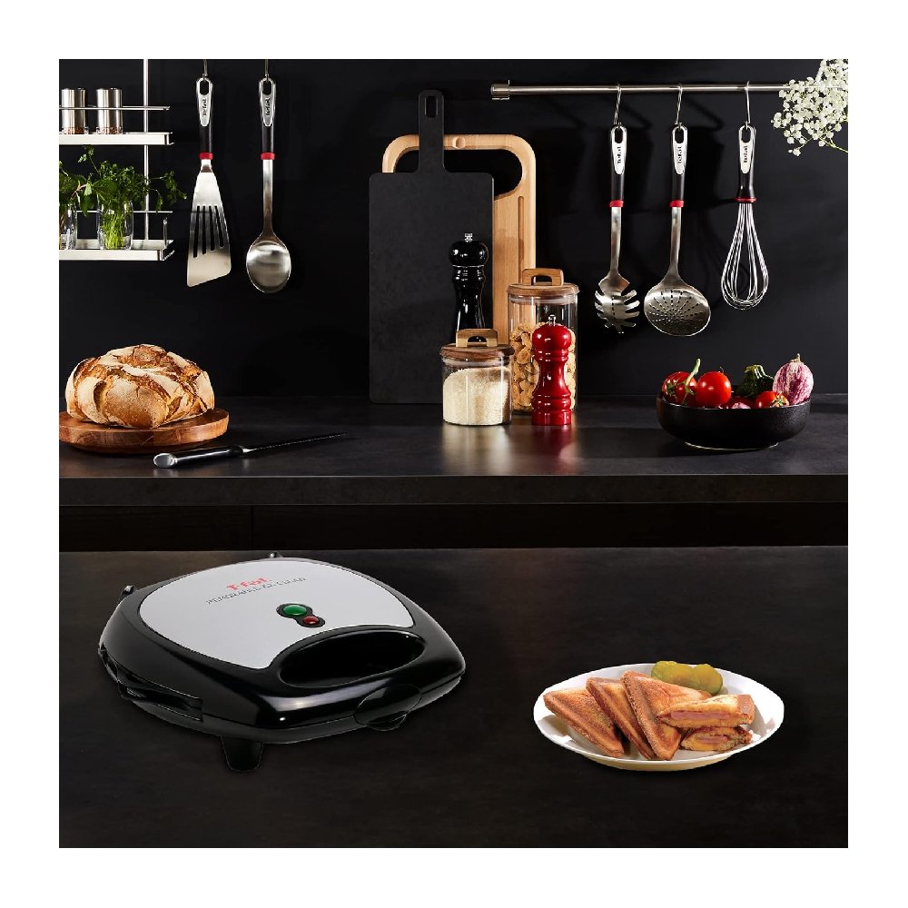 Sandwichera y Waflera TFAL SW610052 2 en 1 Easy Clean Negro_4