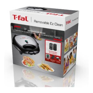 Sandwichera y Waflera TFAL SW610052 2 en 1 Easy Clean Negro_5