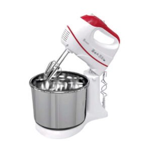 Batidora Ufesa SM7020-BS5307 de Pedestal Color Blanco y Rojo_3