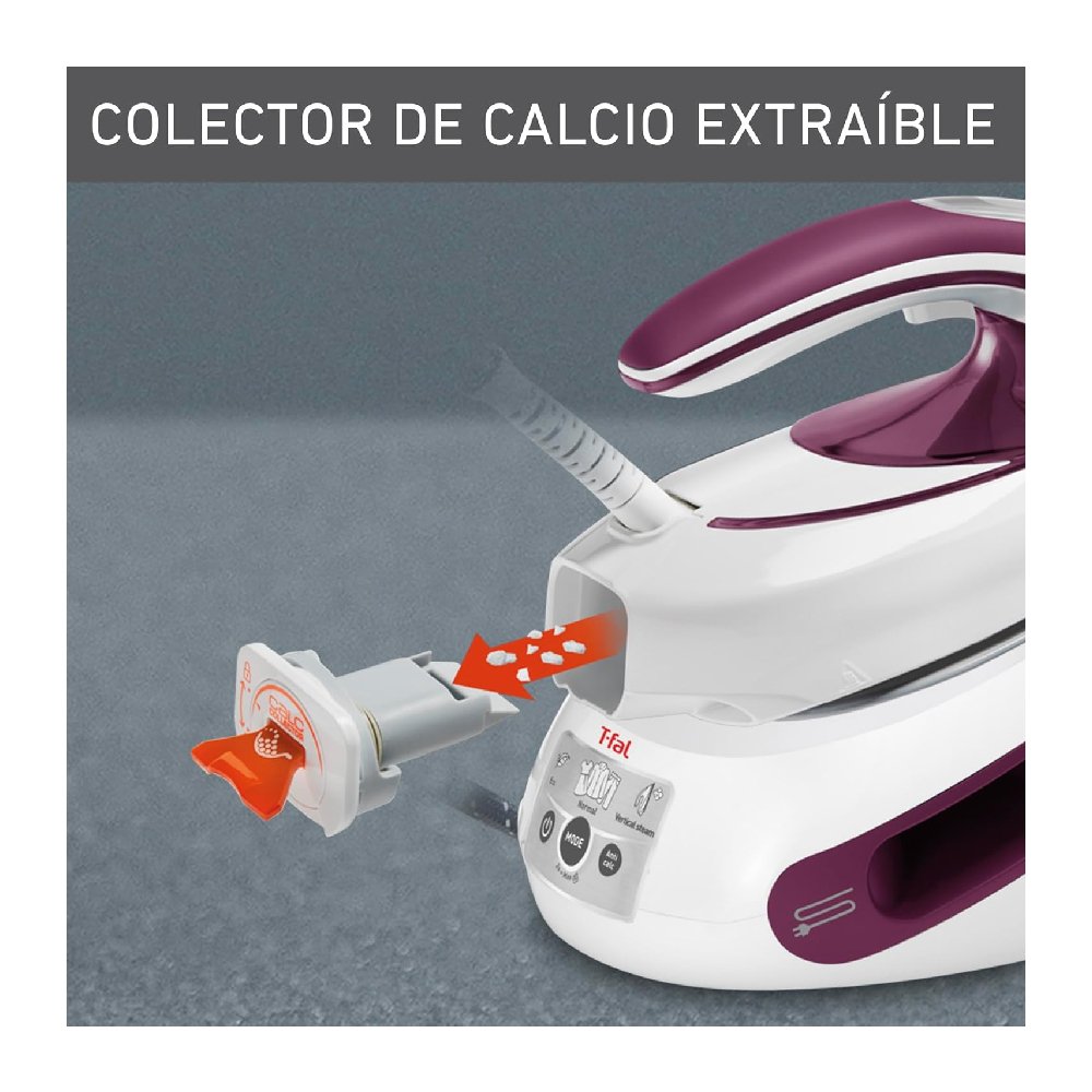 Central de Vapor TFAL SV8031X0 Plancha 1.8 Litros Blanca_2