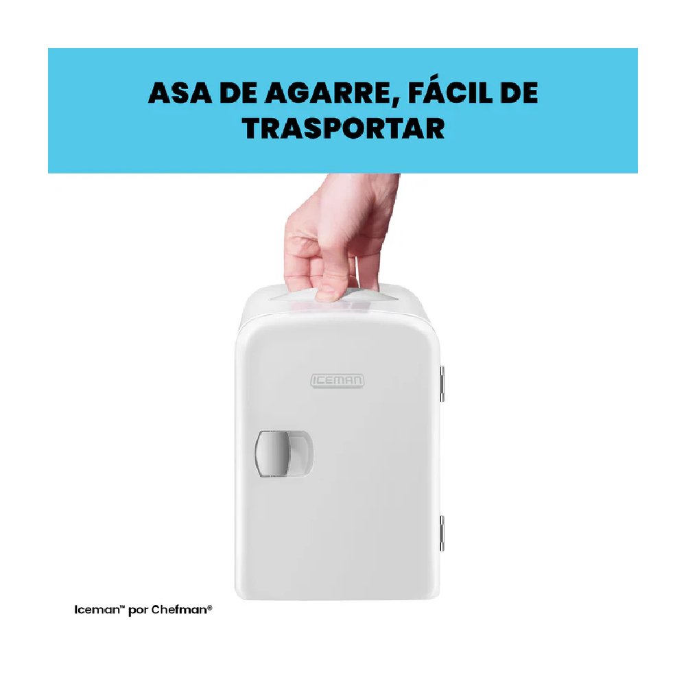 Mini Refrigerador Chefman RJ48-WHITE-4 Capacidad 4L Blanco_4