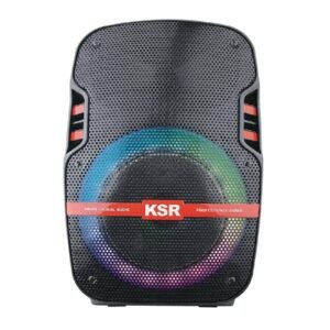 Bocina KSR KSW-5008 Recargable 8 pulgadas_0