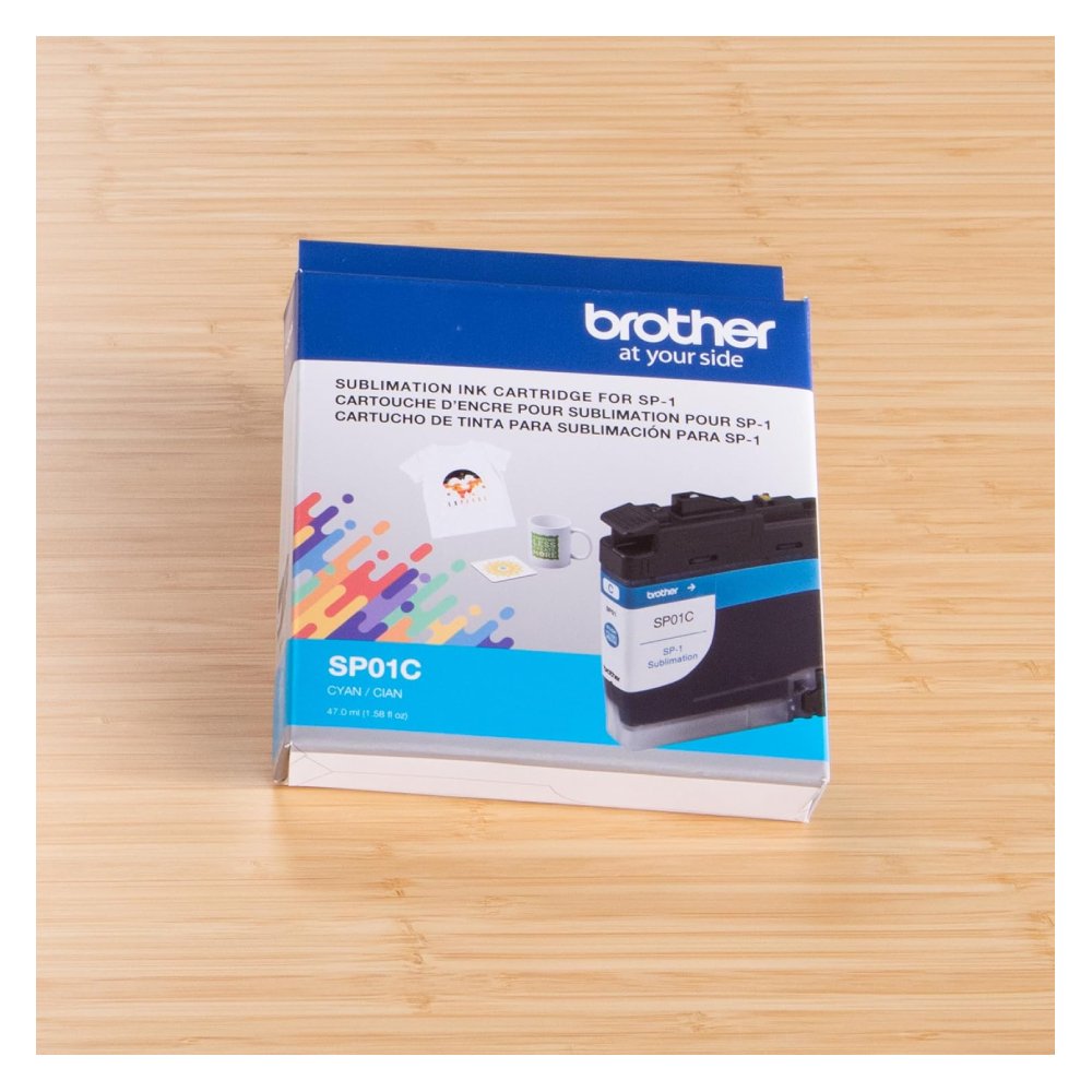 Cartucho de Tinta Brother SP01C Cyan Impresora Sublimación_3