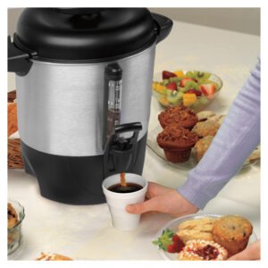 Cafetera Hamilton Beach 40514RZ Percoladora Capa 9 L Gris_4