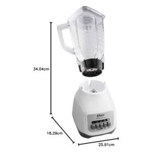 Licuadora Oster 2 velocidades 1.25 LT 400 W BLSTKAP-WPB-013_4