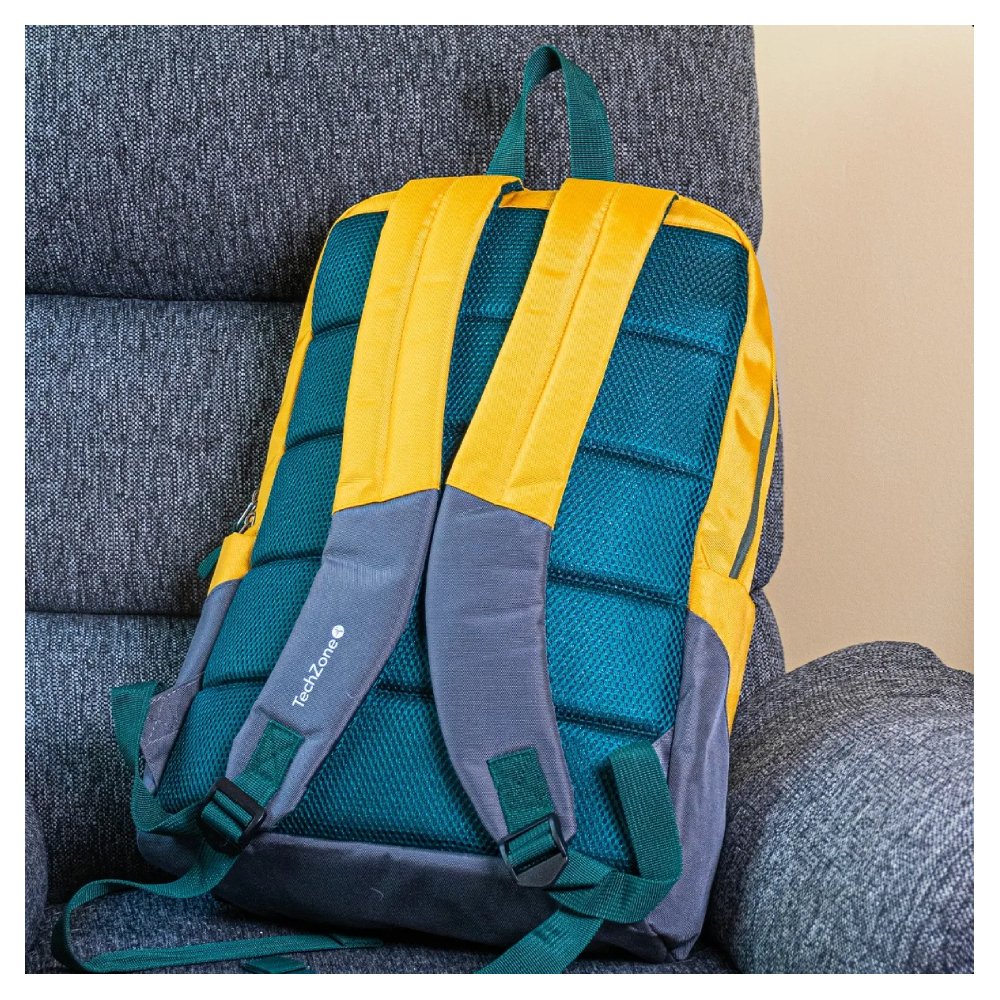 Mochila para laptop 16” TechZone TZLBP26-G Rainbow Amarillo_3