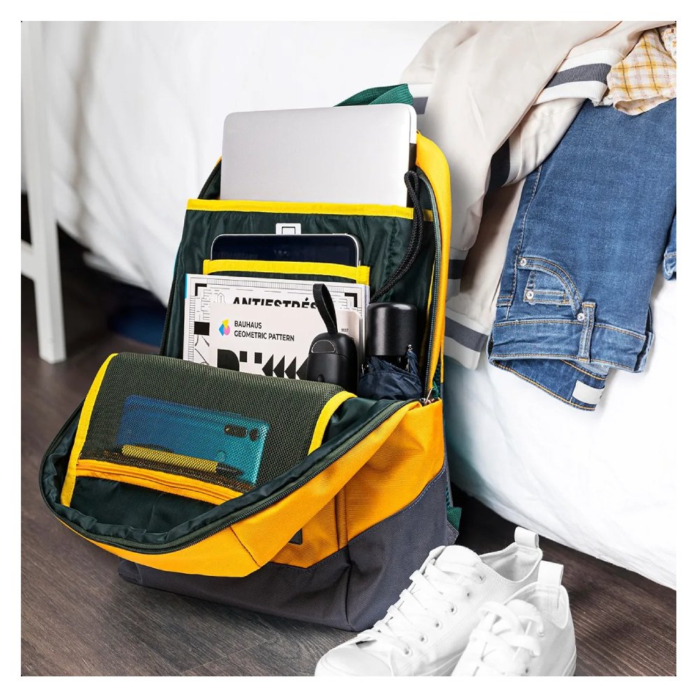 Mochila para laptop 16” TechZone TZLBP26-G Rainbow Amarillo_4