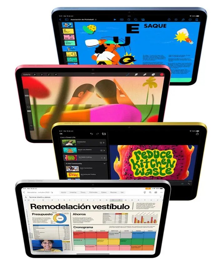 Tablet Apple A2696 10.9” 4GB RAM 256GB Wi-Fi 10ma Gen Azul_3