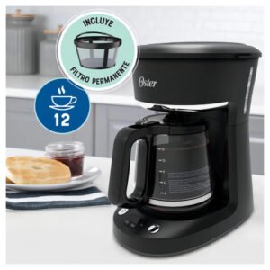 Cafetera Programable Oster BVSTDCP12B 2.83 L 900 W Negro_5