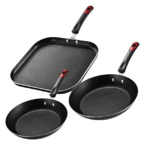 Juego de sartenes Tramontina 27899-429 3 piezas Negro_0