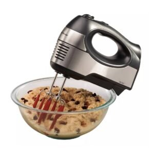 Batidora de Mano Hamilton Beach 62648 6Vel Acero Inoxidable Negro_3