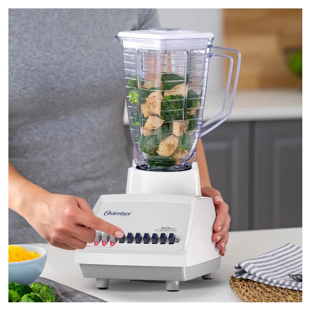 Licuadora Oster BLST4108-BLAN 10 velocidades 1.25 L Blanca_5