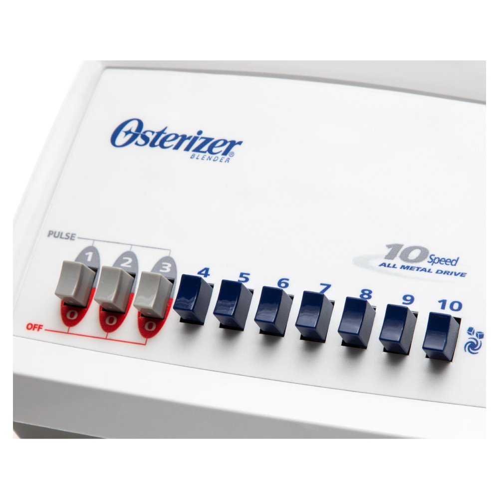 Licuadora Oster BLST4108-BLAN 10 velocidades 1.25 L Blanca_1