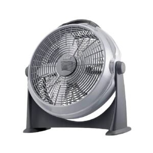 Ventilador De Piso Man Freal 2020 Aspas Rejillas Gris_0