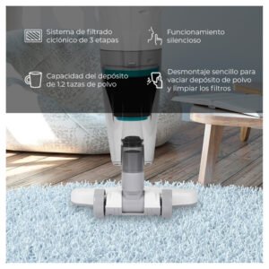 Aspiradora Ciclónica Daewoo DVC-103 1.5 L Pote 600 W Blanco_6