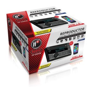 Autoestereo HF Audio 3550UB Doble DIN Bluetooth 50 W Negro_3