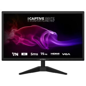 Monitor Plano Acteck Captive Brite CB195 19.5” Negro_0