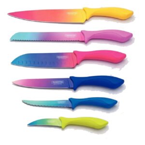 Juego de cuchillos Tramontina Colorcut 23099-832 6 piezas_1
