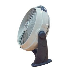 Ventilador De Piso Man Freal 2020 Aspas Rejillas Gris_1