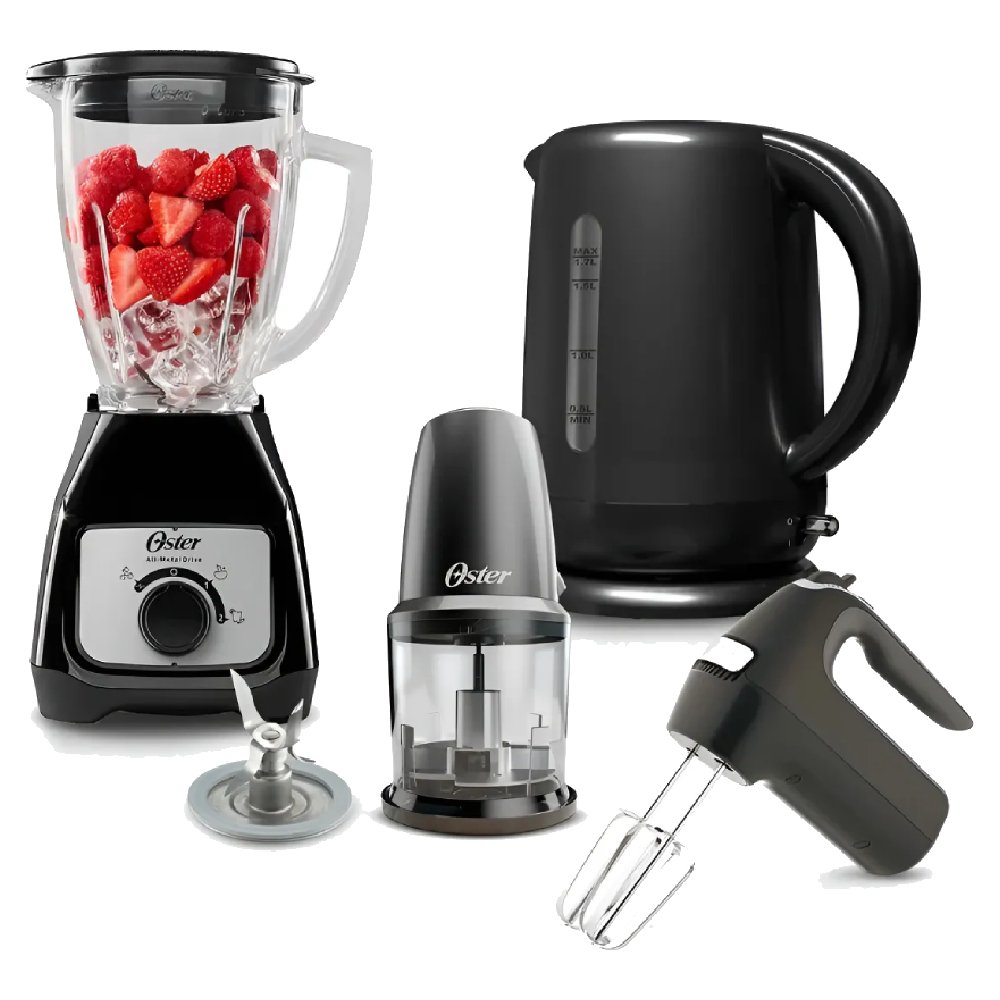 Combo Oster Licuadora+Hervidor+Batidora+Procesador+Cuchilla 6 Combo Oster Licuadora+Hervidor+Batidora+Procesador+Cuchilla_0