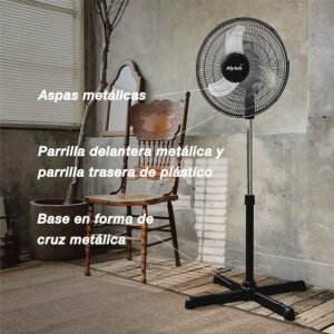 Inicio 47 Ventilador de Pedestal 16" Metal Mytek 3369_3