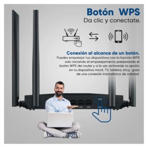 Inicio 49 Router Inalámbrico Netis NC65 AC1200 Doble banda 867 Mbps_4