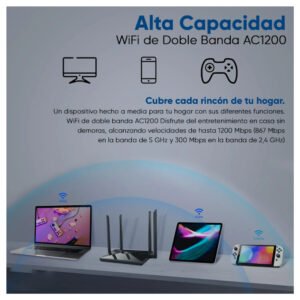 Inicio 50 Router Inalámbrico Netis NC65 AC1200 Doble banda 867 Mbps_5