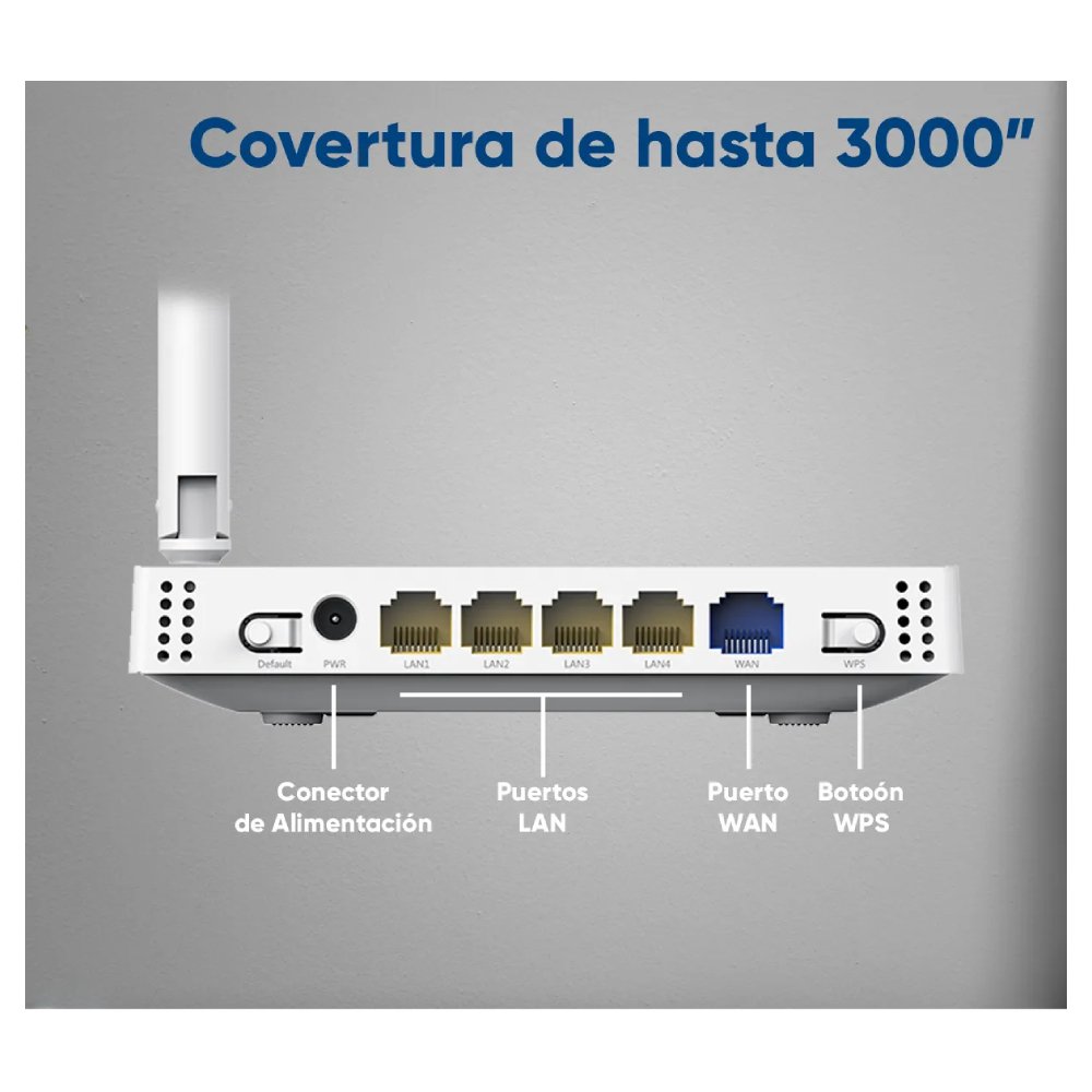 Router Repetidor Inalámbrico Netis WF2409E Wi-Fi 300 Mbps 10 Router Repetidor Inalámbrico Netis WF2409E Wi-Fi 300 Mbps_4