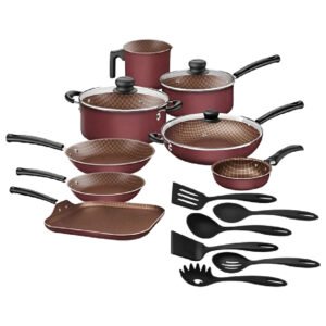 Batería de Cocina Tramontina 27899-325 17 Piezas Roja_0