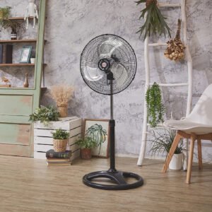 Ventilador Pedestal Mytek 3315 18” 3 Velocidades Negro_8