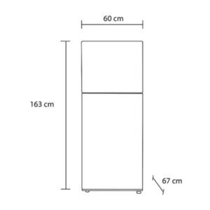 Inicio 44 Refrigerador Samsung 11 pies RT31DG5124S9EM AI Top Mount_7