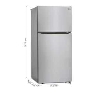 Inicio 50 Refrigerador LG LT57BPSX 20 Pies Top Freezer Inverter Plata_3
