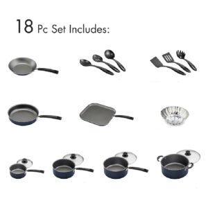 Batería de Cocina Tramontina Primaware 80119-546 18 Pzs Azul_4