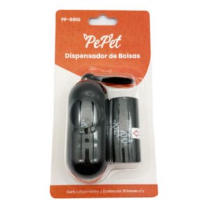 Dispensador de Bolsas para Desechos Pepet PP-001D 2 Rollos_3